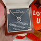 To Our Wonderful Mother, Lucky In Love Necklace| Mom Necklace| Present for Mother's Day| We Will Always Need You