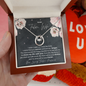 Future Wife Lucky In Love Necklace; Wedding Gift For Wife; Anniversary Gift For Fiance