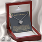 Mother Of The Groom Necklace and Earring Gift Set, Mother of the groom set , Bridal jewelry set, Mother in law gift set