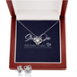 Love Knot & Earring Gift Set Template