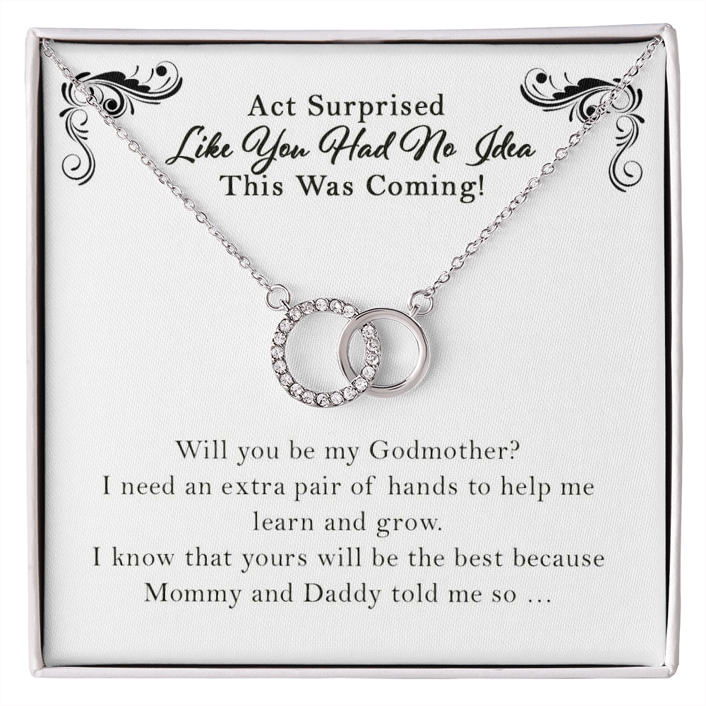 Will You Be My Godmother? The Extra Pair Of Hands To Help Me Learn And Grow | Godmother Proposal Gift | Godmother Proposal Jewelry Gift | Godmother Proposal Necklace | Thank You for My Godmother
