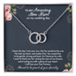 To My Amazing New Mom On My Wedding Day