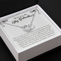 Will You Be My Godmother? Help Me Learn Right From Wrong | Godmother Proposal Gift | Godmother Proposal Jewelry Gift | Godmother Proposal Necklace | Thank You for My Godmother