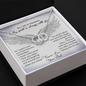 In Loving Memory Of My Dad Pair Necklace | DAD Memorial Necklace, A Piece of My Heart is in Heaven, Loss of Father, In Memory of Dad