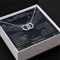 In Loving Memory Of My Husband Pair Necklace | Husband Memorial Necklace, A Piece of My Heart is in Heaven, Loss of Husband, In Memory of Husband
