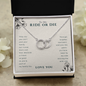 To My Ride Or Die Best Friend Pair Necklace | BFF, Best Friend, Unbiological Sister, Birthday Gifts, Best Friend Gift