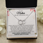 To My Mother on My Wedding Day, Bride Mom, Gift for Mother of The Bride, Gift from Bride, Gift From Daughter, Mother Of The Bride Necklace Gift, Wedding Jewelry