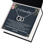 To A Fresh Start Pair Necklace Gift | Divorce Gift | I Do I Did I'm Done Necklace | Clean Slate Charm Necklace | Fresh Start Gift For Her