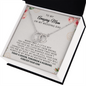 To My Beautiful Mom On My Wedding Day / Mother of the Groom Gift From Groom  / Wedding Gift For Mom / Groom Gift To Mom / Mother Of The Groom Necklace