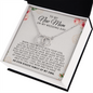 To My New Mom On My Wedding Day, Mother In Law Wedding Gift From Bride, Mother of the Groom Necklace, Future Mother in Law Wedding Gift, Sentimental Gift For Mother-In-Law