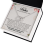 To My Mother on My Wedding Day, Bride Mom, Gift for Mother of The Bride, Gift from Bride, Gift From Daughter, Mother Of The Bride Necklace Gift, Wedding Jewelry