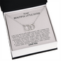 To My Beautiful Little Sister Necklace Gift | Sister Gifts Little Sister | Birthday Gift for Little Sister | Jewelry Gift for Sister Necklace Card