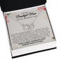 To My Beautiful Mom on My Wedding Day, Bride Mom, Gift for Mother of The Bride, Gift from Bride, Gift From Daughter, Mother Of The Bride Necklace Gift, Wedding Jewelry