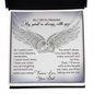 In Loving Memory Of My Dad Pair Necklace | DAD Memorial Necklace, A Piece of My Heart is in Heaven, Loss of Father, In Memory of Dad