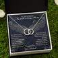In Loving Memory Of My Husband Pair Necklace | Husband Memorial Necklace, A Piece of My Heart is in Heaven, Loss of Husband, In Memory of Husband
