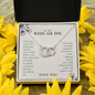 To My Ride Or Die Best Friend Pair Necklace | BFF, Best Friend, Unbiological Sister, Birthday Gifts, Best Friend Gift