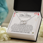 To My New Mom On My Wedding Day, Mother In Law Wedding Gift From Bride, Mother of the Groom Necklace, Future Mother in Law Wedding Gift, Sentimental Gift For Mother-In-Law