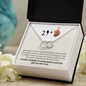 29+1 30th Birthday Pair Necklace Gift For Her | Meaningful 30th Birthday Necklace | Interlocking Circles | Sterling Silver JewelryAIR NECKLACE TEMPLATE