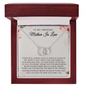 To My Amazing Mother In Law, Mother In Law Wedding Gift From Bride, Mother of the Groom Necklace, Future Mother in Law Wedding Gift, Sentimental Gift For Mother-In-Law