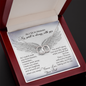 In Loving Memory Of My Dad Pair Necklace | DAD Memorial Necklace, A Piece of My Heart is in Heaven, Loss of Father, In Memory of Dad