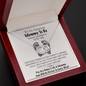 To My Best Friend Congrats On Your Pregnancy Pair Necklace Gift | Congratulatory Gift for First Time Mom | Pregnancy Gift for Best Friend | Gift for Mom to Be Necklace