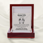 To My Best Friend Congrats On Your Pregnancy Pair Necklace Gift | Congratulatory Gift for First Time Mom | Pregnancy Gift for Best Friend | Gift for Mom to Be Necklace