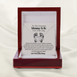 To My Amazing Mama To Be I Am On The Way Pair Necklace Gift | Message From Baby Bump | Gift for First Time Mom | Gift for Mom to Be Necklace