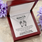 To My Best Friend Congrats On Your Pregnancy Pair Necklace Gift | Congratulatory Gift for First Time Mom | Pregnancy Gift for Best Friend | Gift for Mom to Be Necklace