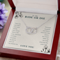 To My Ride Or Die Best Friend Pair Necklace | BFF, Best Friend, Unbiological Sister, Birthday Gifts, Best Friend Gift