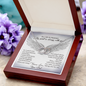 In Loving Memory Of My Dad Pair Necklace | DAD Memorial Necklace, A Piece of My Heart is in Heaven, Loss of Father, In Memory of Dad