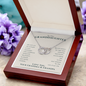 To Our Granddaughter Live Your Dreams Pair Necklace | Gift From Grandma & Grandpa | Granddaughter Birthday, Granddaughter Graduation