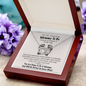 To My Best Friend Congrats On Your Pregnancy Pair Necklace Gift | Congratulatory Gift for First Time Mom | Pregnancy Gift for Best Friend | Gift for Mom to Be Necklace