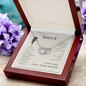 To My Niece, Live Your Dreams Pair Necklace | Gift for Niece from Aunt | Niece Birthday, Graduation, Christmas Present