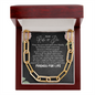To My Ride or Die Forever Linked Necklace | Best Friend Forever, Unbiological Sister, Bonus Sister, Friends For Life | Birthday Gift