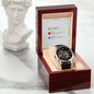 Men's Openwork Watch / Promise Watch