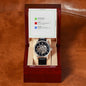 Men's Openwork Watch / Promise Watch