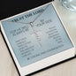Trust The Lord Keep Faith Cross Necklace - Birthday, Friendship, Faith Cross Necklace Gift
