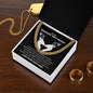 To My Smokin Hot Buck Cuban Chain Necklace for Him | Hunting Couple Jewelry Gift | Valentine's Gift for Outdoorsy Man, Soulmate, Boyfriend