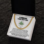Cannabe Your Best Bud Necklace, Stoner Necklace, 420 Partner, Anniversary Gift