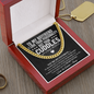 To My Boyfriend I Love Your Personality Chain Necklace, Romantic Gift for Boyfriend, Cute Anniversary Gift for Boyfriend, Boyfriend Birthday