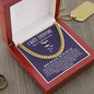 I Tolerate You Necklace, Valentine's Day Gift For Boyfriend,  Valentine's Gift For Him, To My Boyfriend Cuban Link Chain