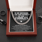 To My Boyfriend I Love Your Personality Chain Necklace, Romantic Gift for Boyfriend, Cute Anniversary Gift for Boyfriend, Boyfriend Birthday