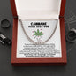 Cannabe Your Best Bud Necklace, Stoner Necklace, 420 Partner, Anniversary Gift