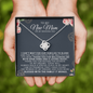 Mother In Law Wedding Gift From Groom, Mother of the Bride Necklace, Future Mother in Law Wedding Gift