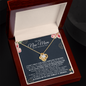 Mother In Law Wedding Gift From Groom, Mother of the Bride Necklace, Future Mother in Law Wedding Gift
