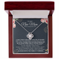 Mother In Law Wedding Gift From Groom, Mother of the Bride Necklace, Future Mother in Law Wedding Gift