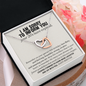 Funny 30th Birthday Necklace Gift For Woman, Interlocked Heart Necklace, Meaningful 30th Gift