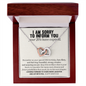 Funny 30th Birthday Necklace Gift For Woman, Interlocked Heart Necklace, Meaningful 30th Gift