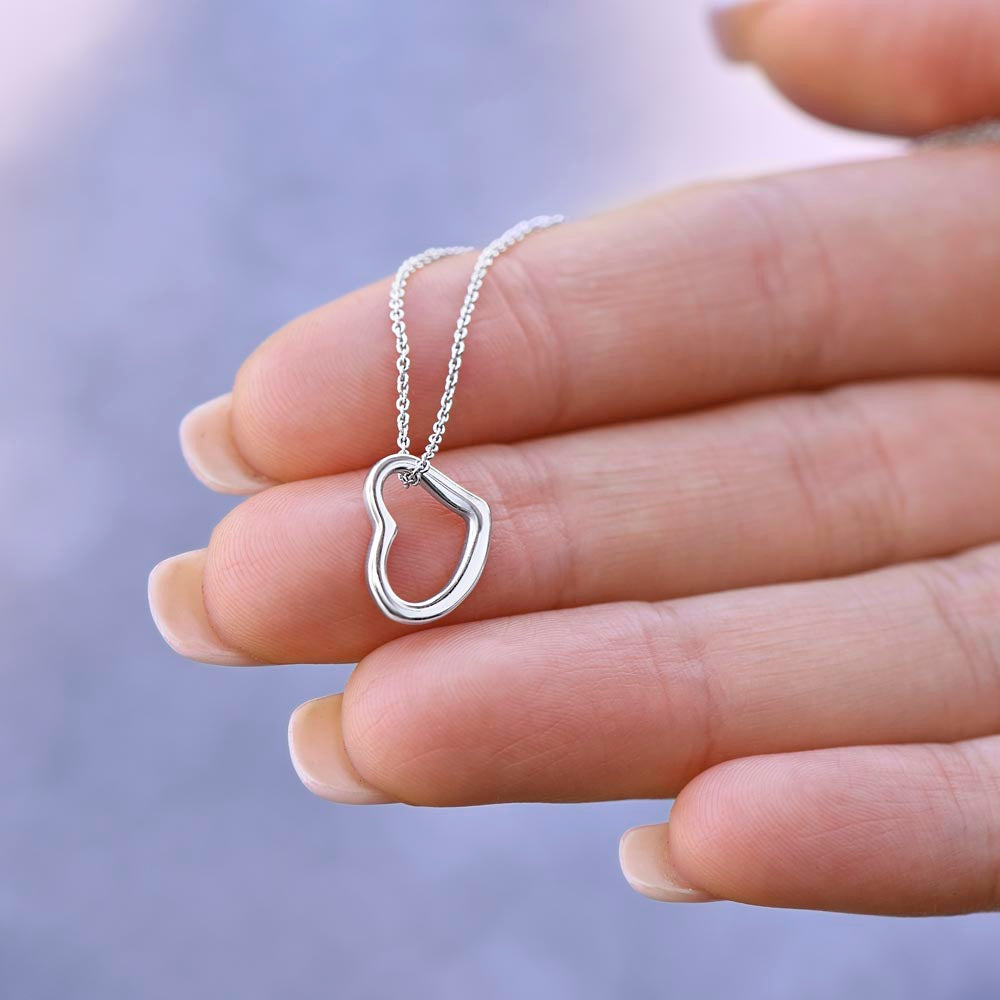 In Loving Memory New Heart Pendant Remembrance Necklace | Sympathy Loss Of A Loved One | Bereavement Gift | Memorial Of A Loved One