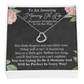 You'll Be A Perfect Mommy New Heart Necklace | Gift for Best Friend | New Mom Gift | Gift for Best Friend | Pregnancy Gift from Husband